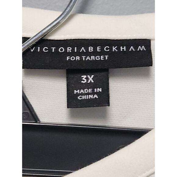 Victoria Beckham Target Scalloped Skirt Set Women's 3x/26 Black White Career - Picture 4 of 10